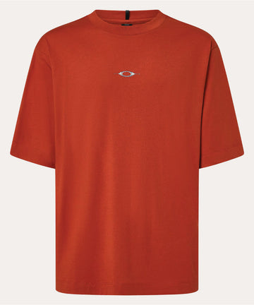 Oakley Stacked Metal Tee - Flame Red